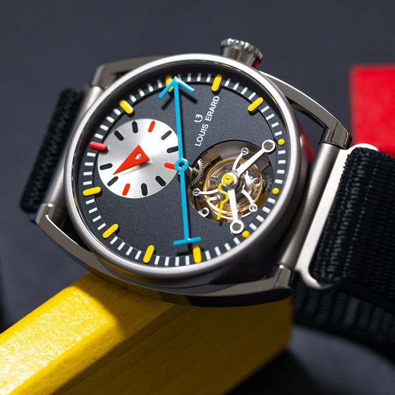 LOUIS ERARD Noirmont X Alain Silberstein Regulator Tourbillon