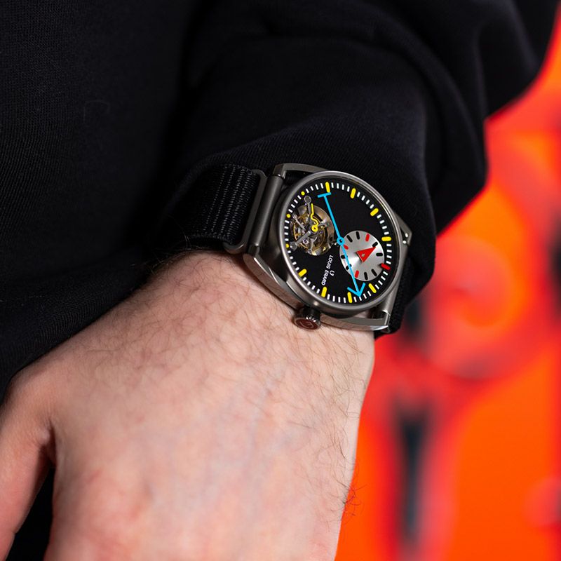 LOUIS ERARD Excellence Limited Edition Alain Silberstein Regulator Tourbillon Black ルイ・エラール エクセレンス リミテッドエディション アラン・シルベスタイン レギュレーター トゥールビヨン ブラック LE89356TT02BTT82