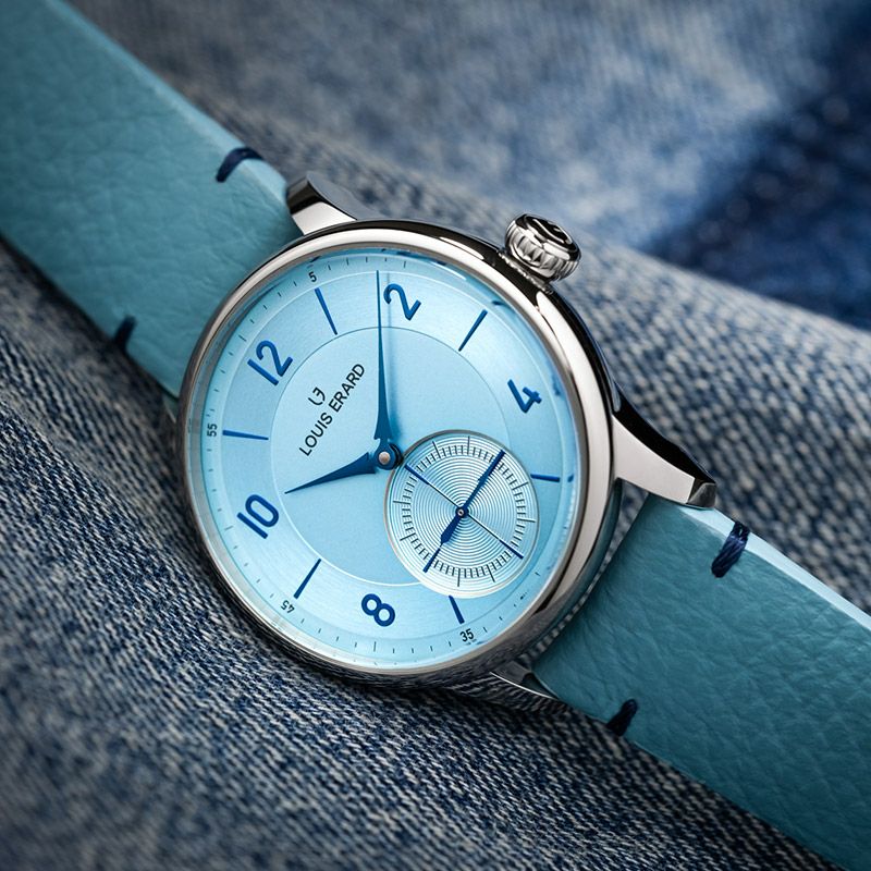 LOUIS ERARD Excellence Small Second color dial ルイ・エラール エクセレンス スモールセコンド カラーダイアル LE34248AA08BVA141