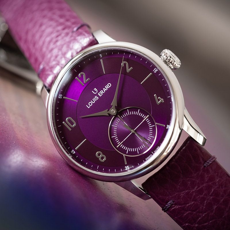 LOUIS ERARD Noirmont Small Second color dial ルイ・エラール