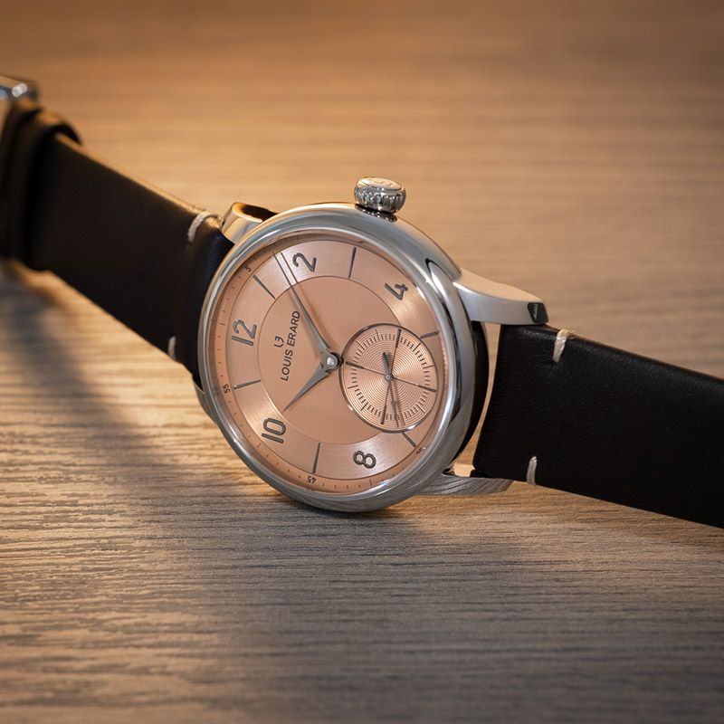 LOUIS ERARD Excellence Small Second Terracotta ルイ・エラール エクセレンス スモールセコンド テラコッタ LE34238AA07BVA26