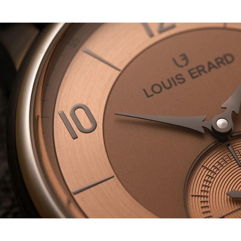 LOUIS ERARD Excellence Small Second Terracotta ルイ・エラール エクセレンス スモールセコンド テラコッタ LE34238AA07BVA26