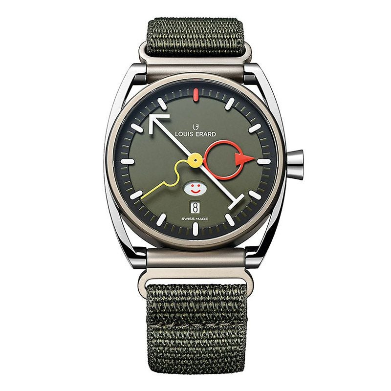 LOUIS ERARD Noirmont X Alain Silberstein Smile Days Khaki ルイ