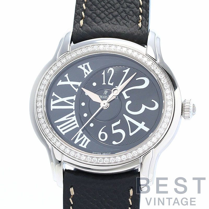 オーデマ・ピゲ AUDEMARS PIGUET 77301ST.ZZ.D002CR.01 ミレネリー ダイヤベゼル 自動巻き レディース _832012 Audemars Piguet Millenary 39mm Factory Diamond Bezel Watch 77301ST