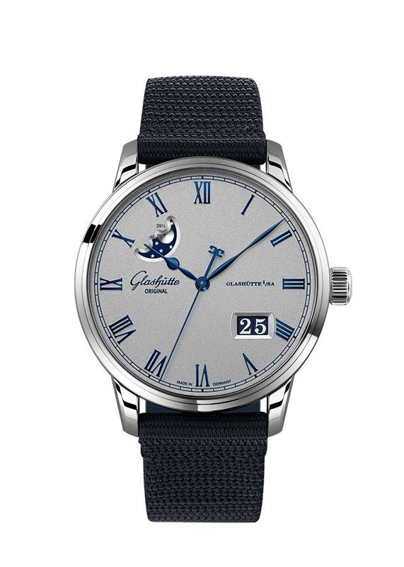 GLASHUTTE ORIGINAL Senator Excellence Panorama Date Moon Phase グラスヒュッテ・オリジナル セネタ・エクセレンス・パノラマデイト・ムーンフェイズ 1-36-24-02-02-64