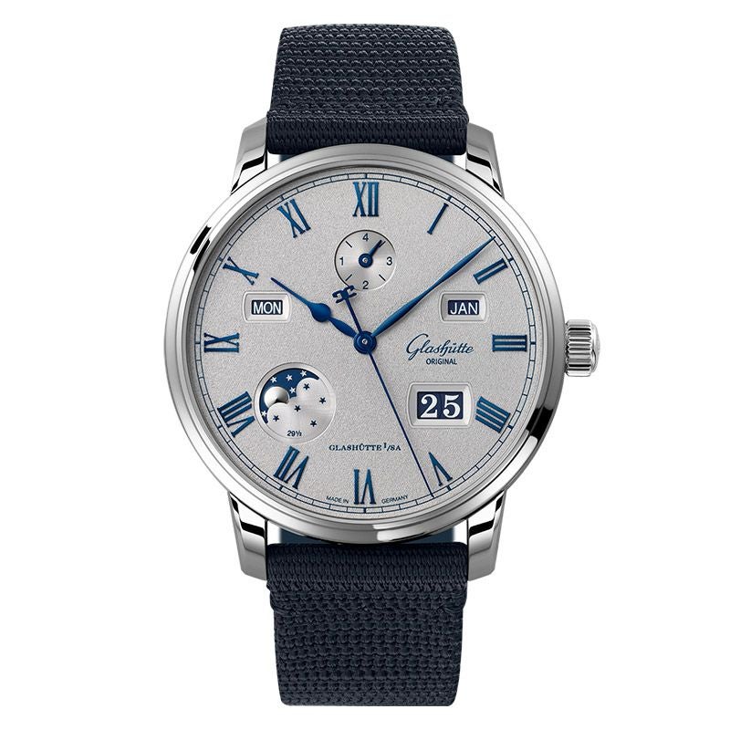 GLASHUTTE ORIGINAL Senator Excellence Perpetual Calendar Panorama Date Moon Phase グラスヒュッテ・オリジナル セネタ・エクセレンス・パーペチュアルカレンダー・パノラマデイト・ムーンフェイズ 1-36-12-03-02-64