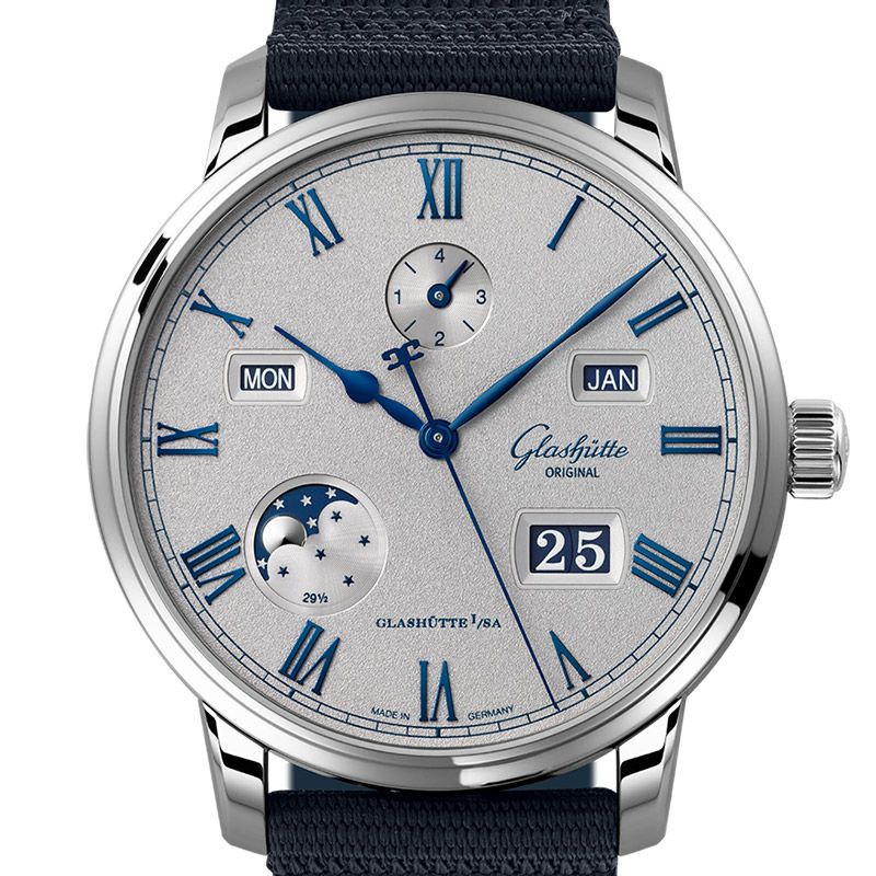 GLASHUTTE ORIGINAL Senator Excellence Perpetual Calendar Panorama Date Moon Phase グラスヒュッテ・オリジナル セネタ・エクセレンス・パーペチュアルカレンダー・パノラマデイト・ムーンフェイズ 1-36-12-03-02-64