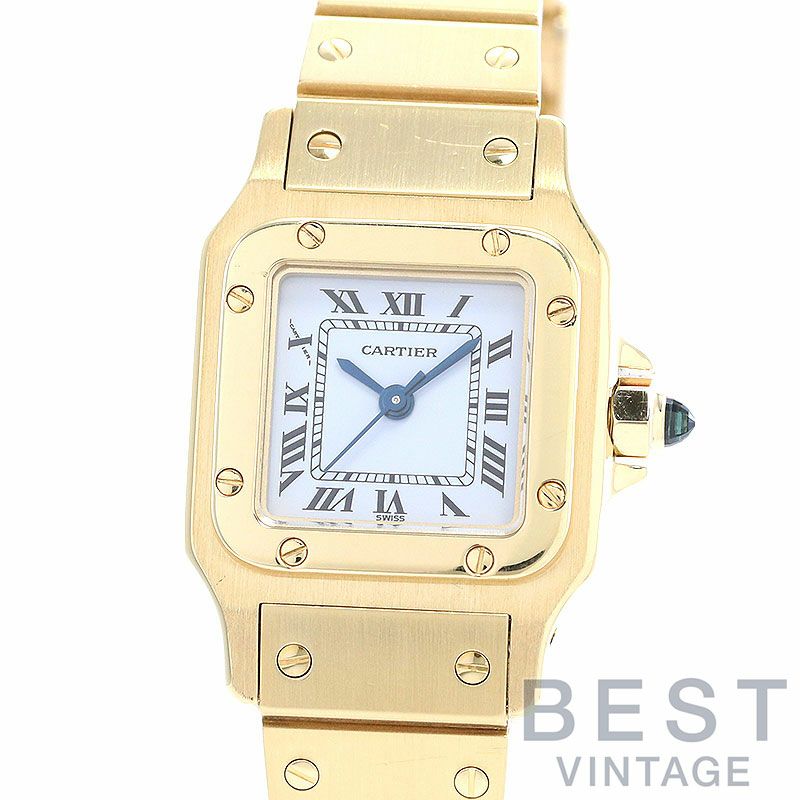 中古】CARTIER SANTOS CARREE / SANTOS GALBEE SMALL MODEL カルティエ