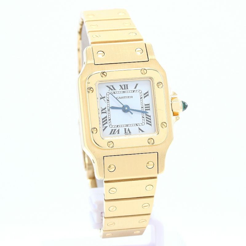 中古】CARTIER SANTOS CARREE / SANTOS GALBEE SMALL MODEL カルティエ