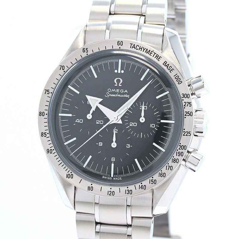 OMEGA Speedmaster First Replica 文字板 中古】OMEGA SPEEDMASTER BROAD ARROW 1ST REPLICA オメガ スピード