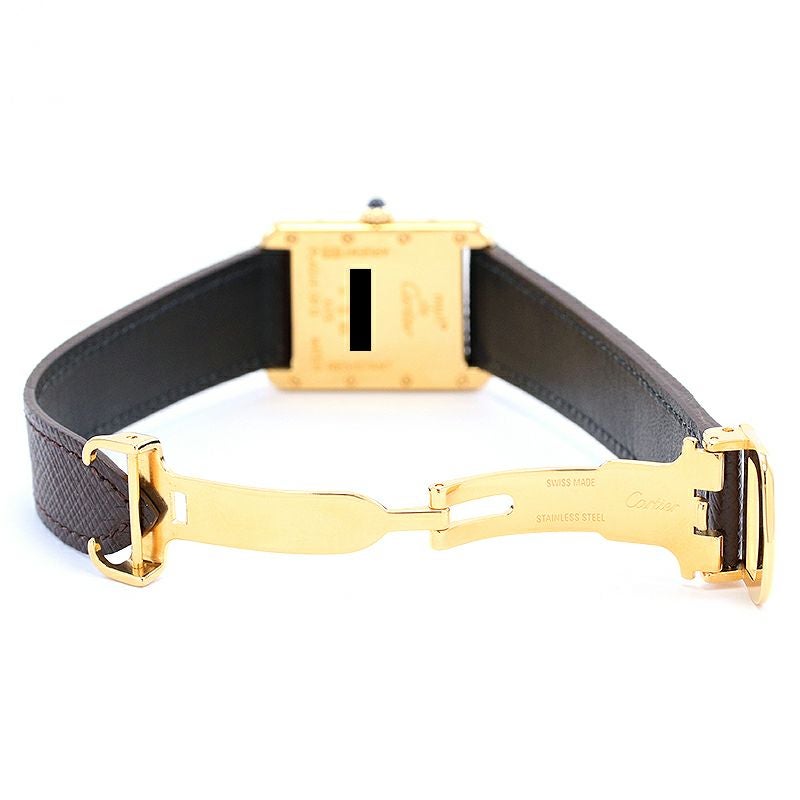 中古】CARTIER MUST TANK SMALL MODEL VERMEIL カルティエ マスト