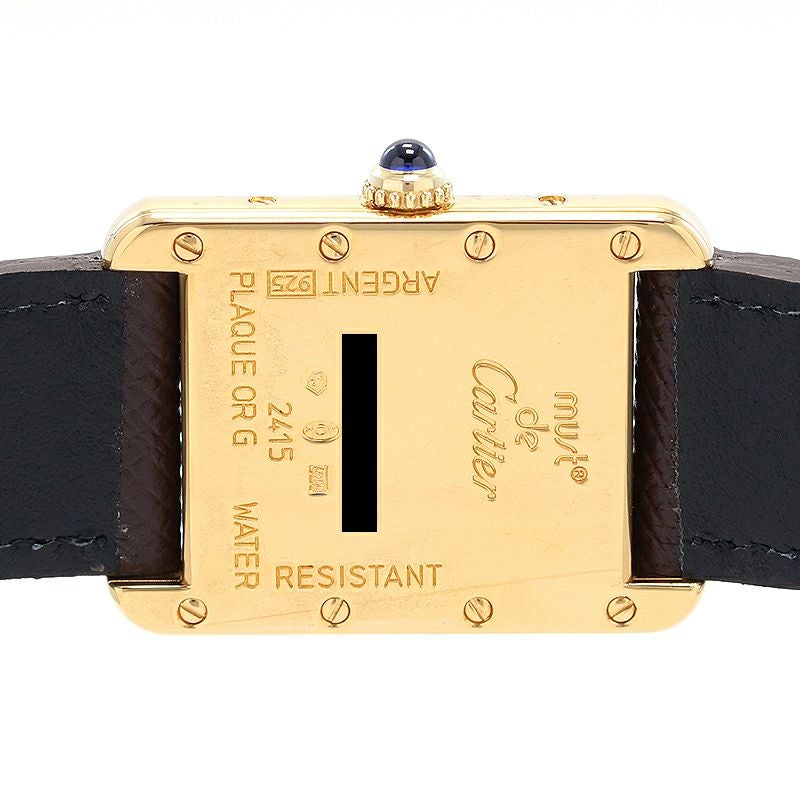 中古】CARTIER MUST TANK SMALL MODEL VERMEIL カルティエ マスト