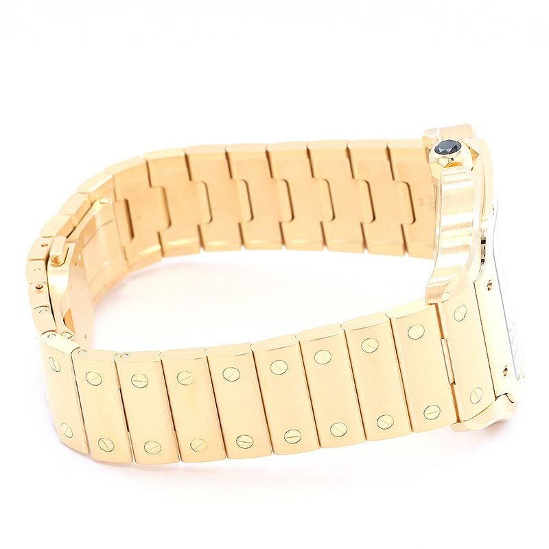 中古】CARTIER SANTOS DE CARTIER LARGE MODEL カルティエ サントス