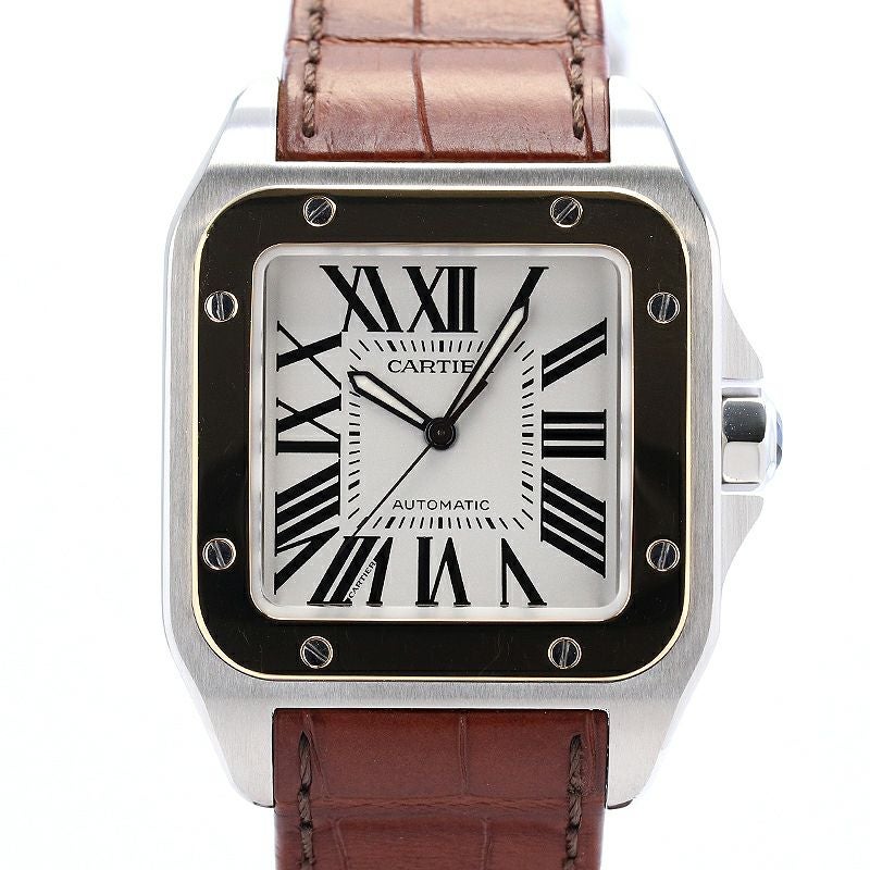 中古】CARTIER SANTOS 100 LARGE MODEL カルティエ サントス 100 LM