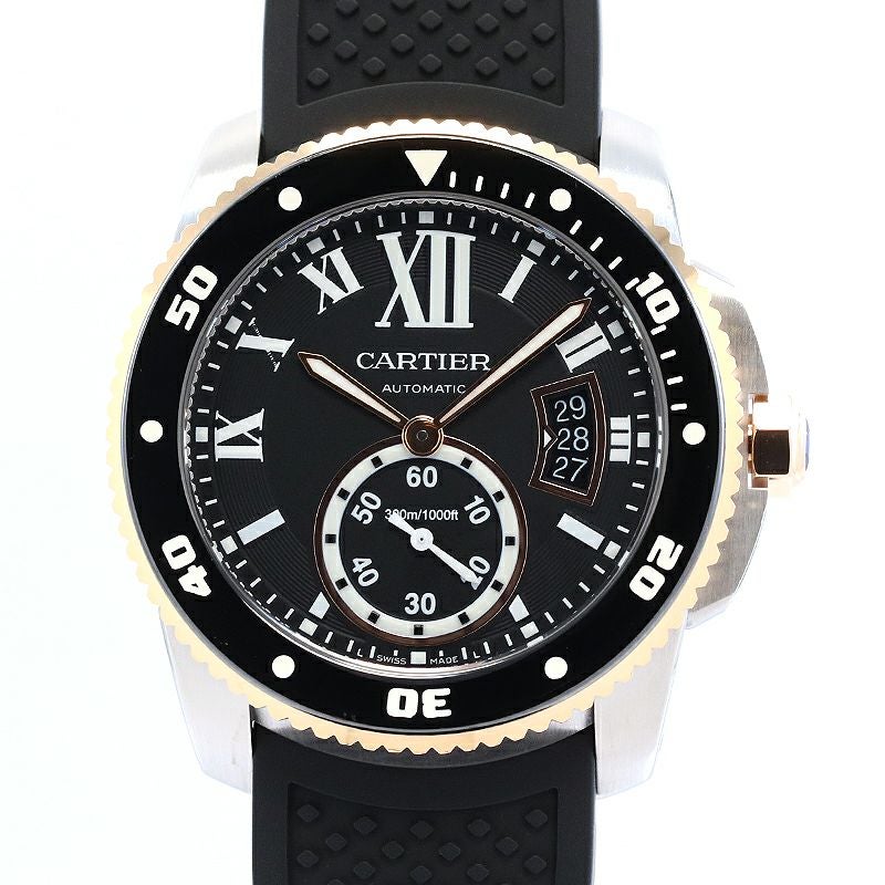【中古】CARTIER CALIBRE DE CARTIER DIVER カルティエ カリブル ドゥ カルティエ ダイバー 42MM W7100055
