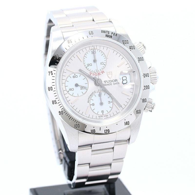 中古】TUDOR PRINCE DATE CHRONO TIME TIGER チューダー プリンス 中古】TUDOR PRINCE DATE CHRONO TIME TIGER チューダー プリンス