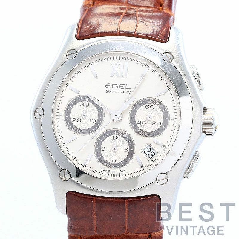 中古】EBEL CLASSIC WAVE CHRONOGRAPH エベル クラシック ウェーブ
