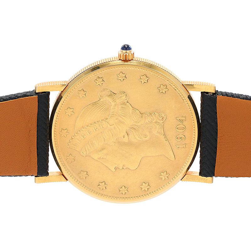 中古】CORUM COIN WATCH 1904 20 DOLLARS LIBERTY HEAD DOUBLE EAGLE