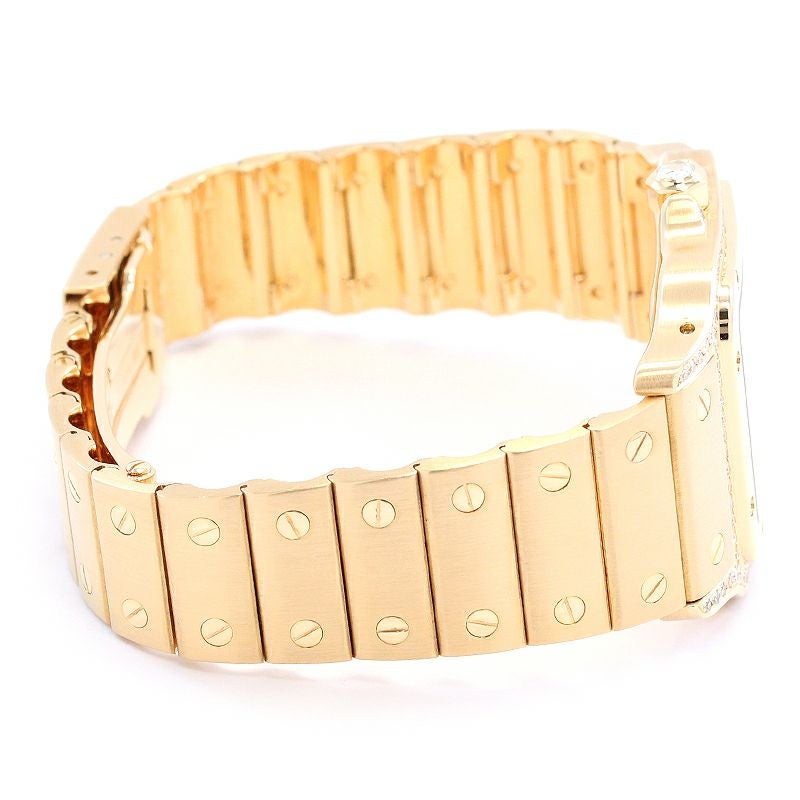 中古】CARTIER SANTOS GALBEE LARGE MODEL MOON PHASE カルティエ