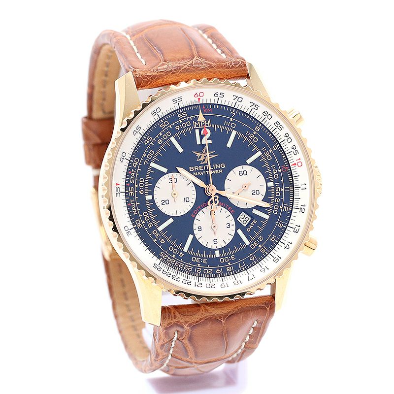 【中古】BREITLING NAVITIMER 50TH ANNIVERSARY ブライトリング ナビタイマー 50周年記念モデル H4132212/B668/540P (H412B68FBA)