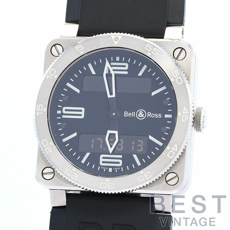 中古】BELL & ROSS BR03-92 TYPE AVIATION ベル＆ロス BR03-92 タイプ