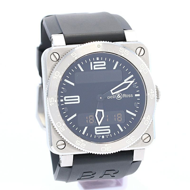 中古】BELL & ROSS BR03-92 TYPE AVIATION ベル＆ロス BR03-92 タイプ