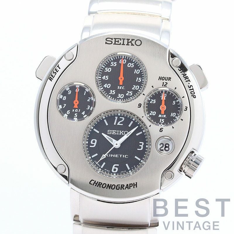 中古】SEIKO KINETIC CHRONOGRAPH FIRST MODEL PARTENZA セイコー