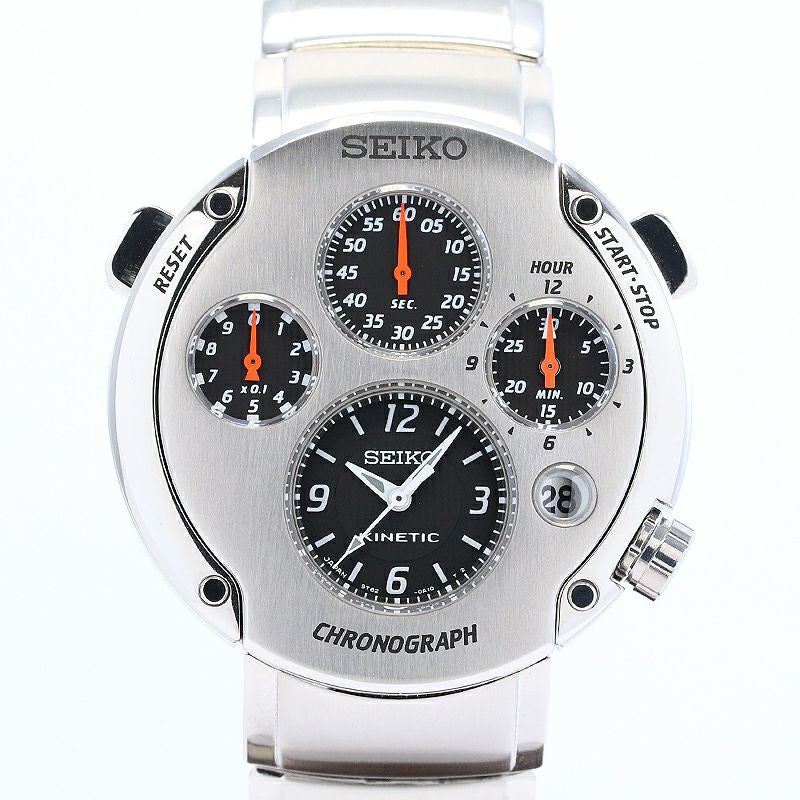 中古】SEIKO KINETIC CHRONOGRAPH FIRST MODEL PARTENZA セイコー