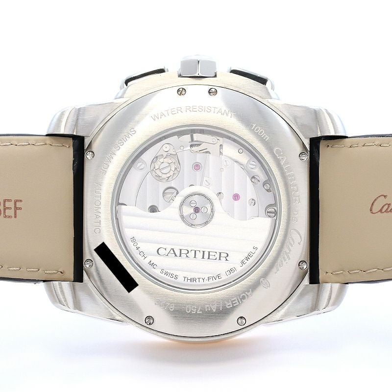 中古】CARTIER CALIBRE DE CARTIER CHRONOGRAPH LARGE MODEL
