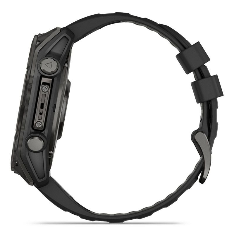 GARMIN fenix 8 Sapphire AMOLED 51mm Ti Carbon Gray DLC / Black 