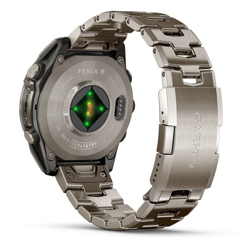 GARMIN fenix 8 Sapphire AMOLED 47mm Ti / Metal Band ガーミン