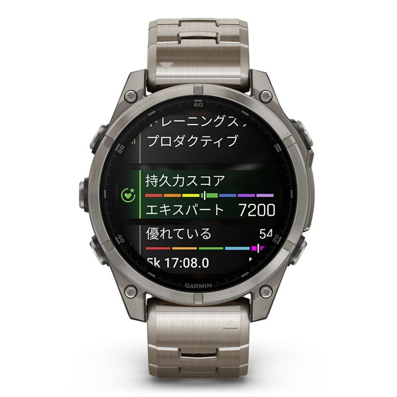 GARMIN fenix 8 Sapphire AMOLED 47mm Ti / Metal Band ガーミン