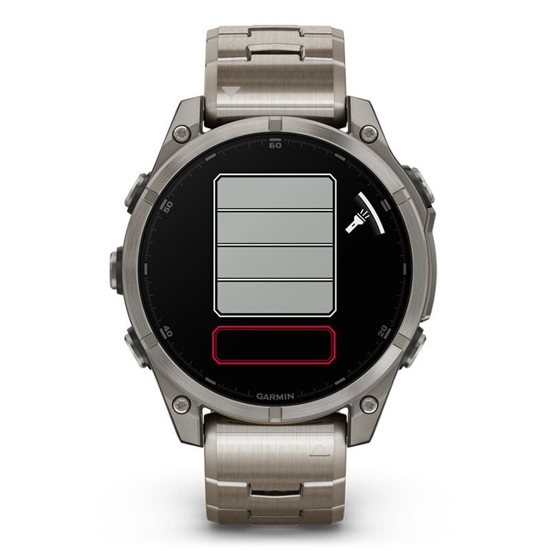 GARMIN fenix 8 Sapphire AMOLED 47mm Ti / Metal Band ガーミン