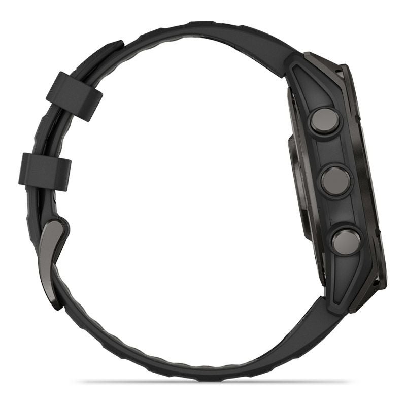 GARMIN fenix 8 Sapphire AMOLED 47mm Ti Carbon Gray DLC / Black