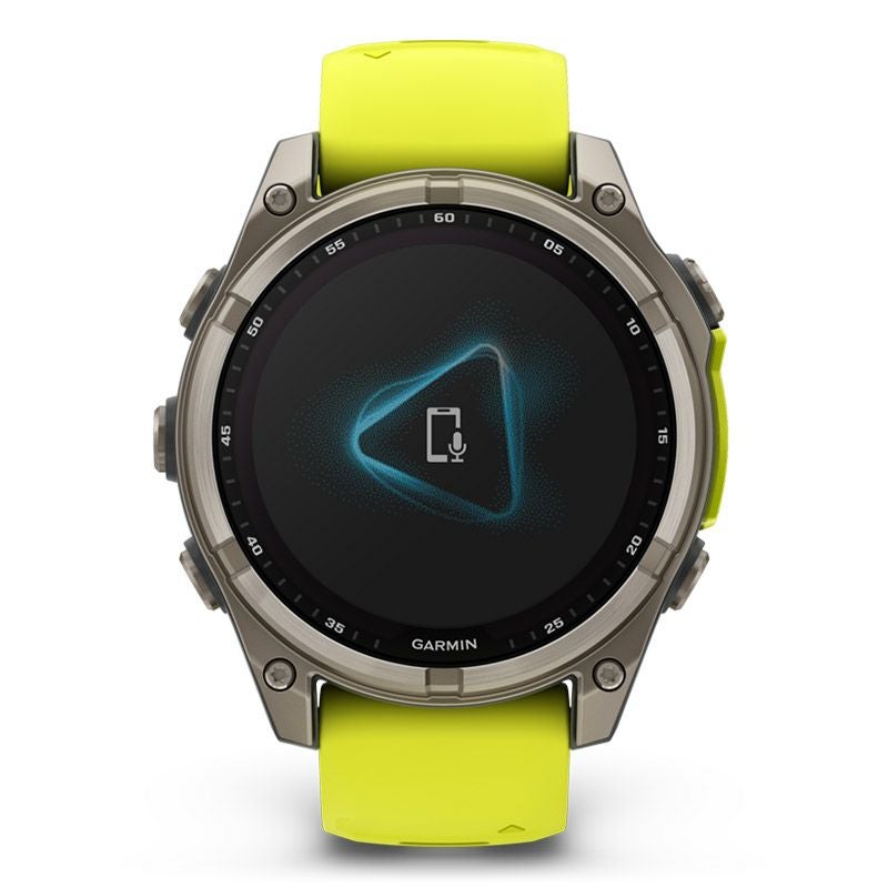 GARMIN fenix 8 Sapphire Dual Power 47mm Ti / Amp Yellow ガーミン