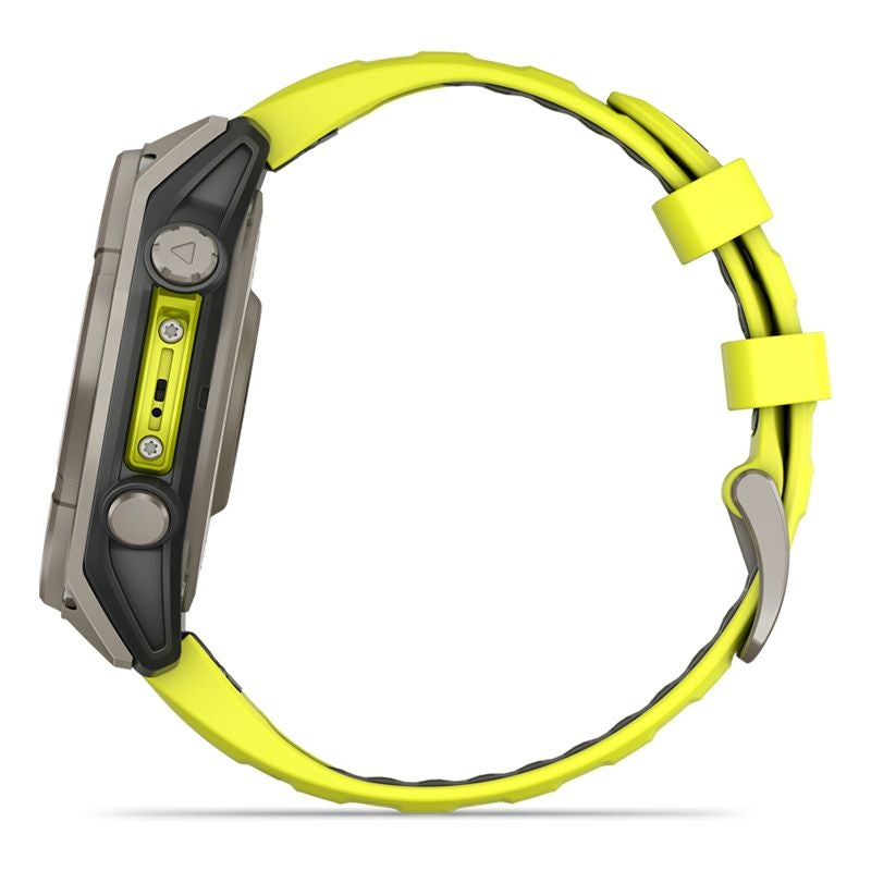 GARMIN fenix 8 Sapphire Dual Power 47mm Ti / Amp Yellow ガーミン