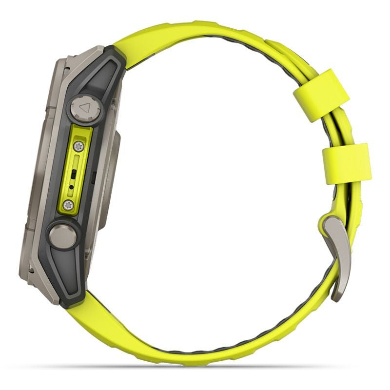 GARMIN fenix 8 Sapphire Dual Power 51mm Ti / Amp Yellow ガーミン
