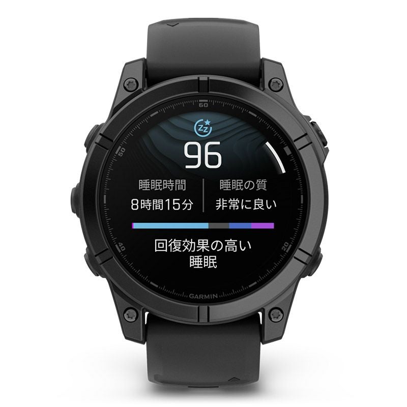 GARMIN fenix E 47mm Slate Gray Steel / Black ガーミン フェニックス 