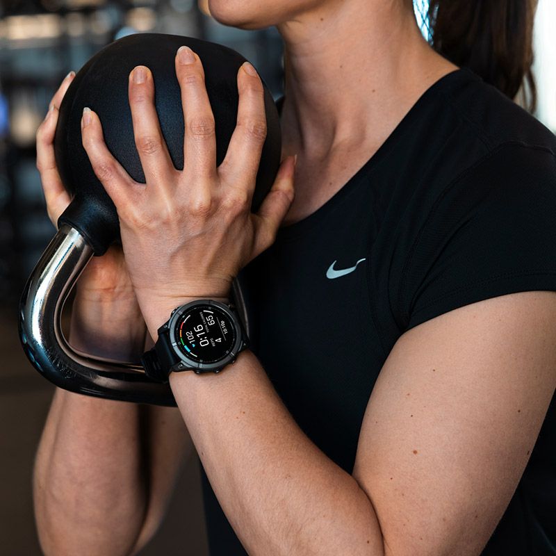 GARMIN fenix E 47mm Slate Gray Steel / Black ガーミン フェニックス 