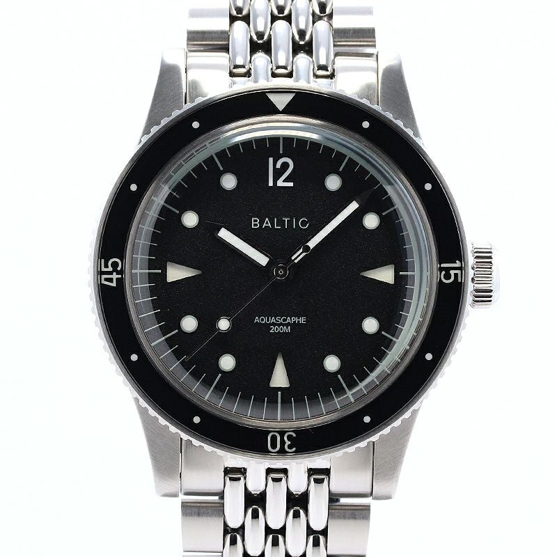 中古】BALTIC AQUASCAPHE CLASSIC BLACK SILVER バルチック アクア