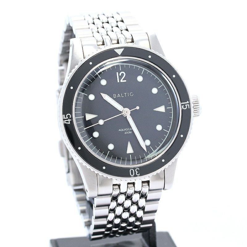 中古】BALTIC AQUASCAPHE CLASSIC BLACK SILVER バルチック アクア