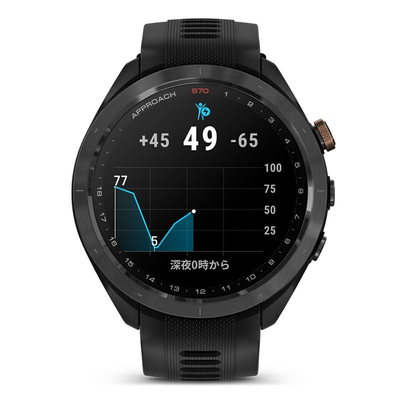 GARMIN Approach S70 47mm Black Bronze Edition ガーミン アプローチ 