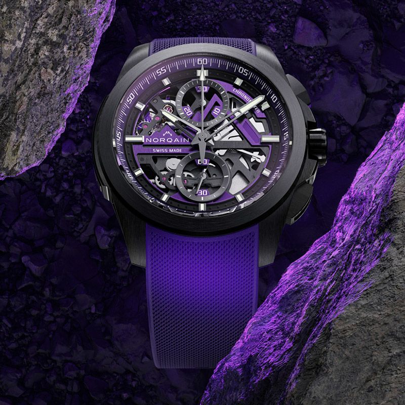 NORQAIN INDEPENDENCE SKELETON CHRONO 42MM LIMITED EDITION ノルケイン インディペンデンス スケルトン クロノ 42mm リミテッドエディション NNT3200BC/P321/322CHPR.20T
