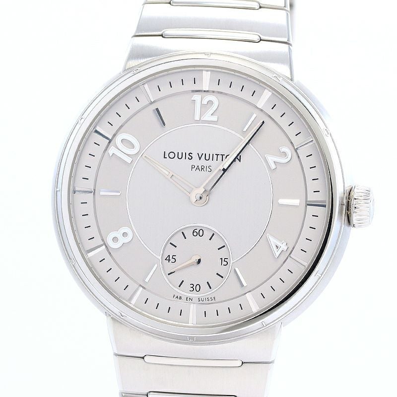 中古】LOUIS VUITTON TAMBOUR AUTOMATIC ルイ・ヴィトン タンブール