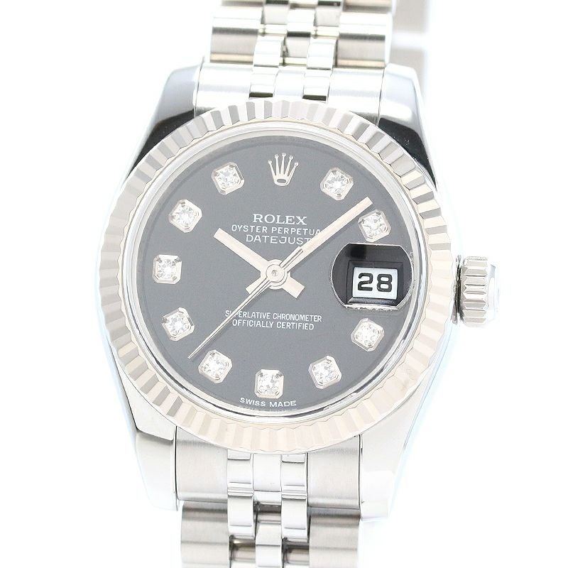 【中古】ROLEX OYSTER PERPETUAL LADY-DATEJUST 26 ロレックス オイスターパーペチュアル レディデイトジャスト 26 179174G (M179174-0001)