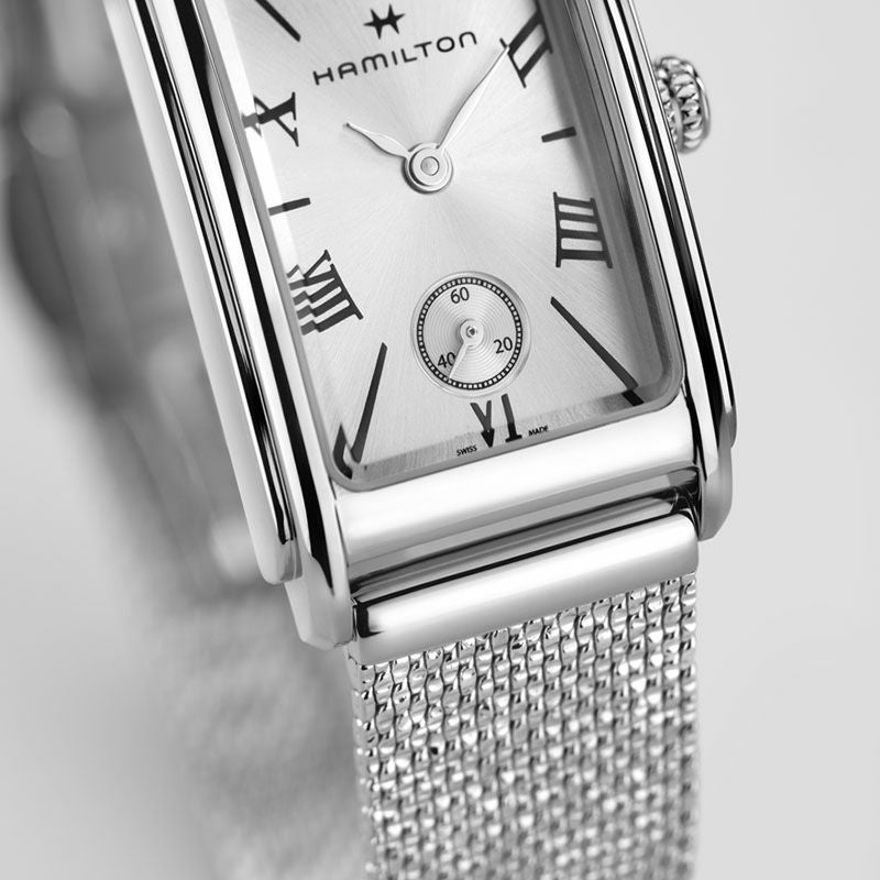 美品 HAMILTON アメリカンクラシック アードモア 時計 シルバー 希少 HAMILTON AMERICAN CLASSIC ARDMORE QUARTZ ハミルトン アメリカン