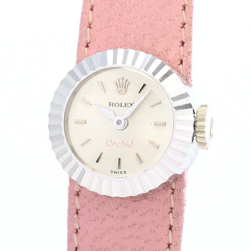 極美品　ロレックスカメレロン　フルーテット　オーキッドOrchid ROLEX CHAMELEON Orchid（ロレックス カメレオン オーキッド）18KYG