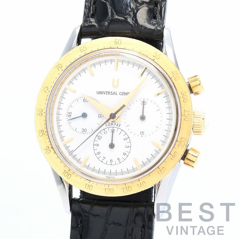 中古】UNIVERSAL GENEVE COMPAX ユニバーサル・ジュネーブ コンパック