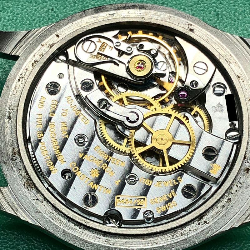 Vacheron ヴァシュロン ウォッチスタンド ブランドプレート VTG品 中古】VACHERON CONSTANTIN VINTAGE CENTER SECONDS WATCH