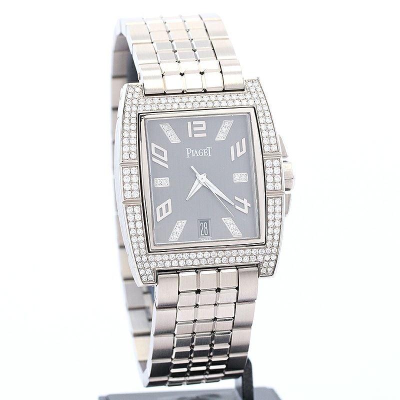 【中古】PIAGET UPSTREAM AUTOMATIC DIAMONDS BEZEL ピアジェ アップストリーム ダイヤモンドベゼル G0A27037 (27001)